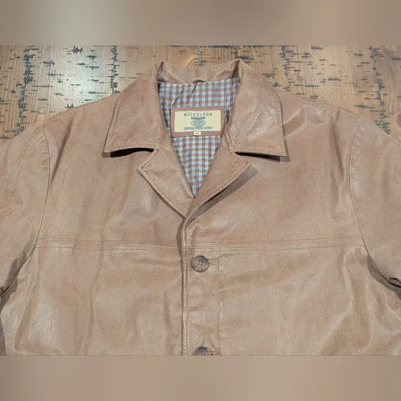 Nickelson XL Leather Jacket
